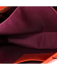 Pre-Owned Bvlgari Medium Serpenti Forever Top Handle Bag Leather