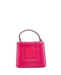 Pre-Owned Bvlgari Medium Serpenti Forever Top Handle Bag Leather
