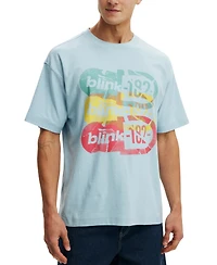 Cotton On Men's Premium Graphics Music Crewneck T-Shirt