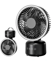 Cowsar 12-Inch Quiet Desk Fan with Remote and 10-Hour Timer