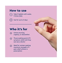 Uqora Uti Pain Relief Max Strength