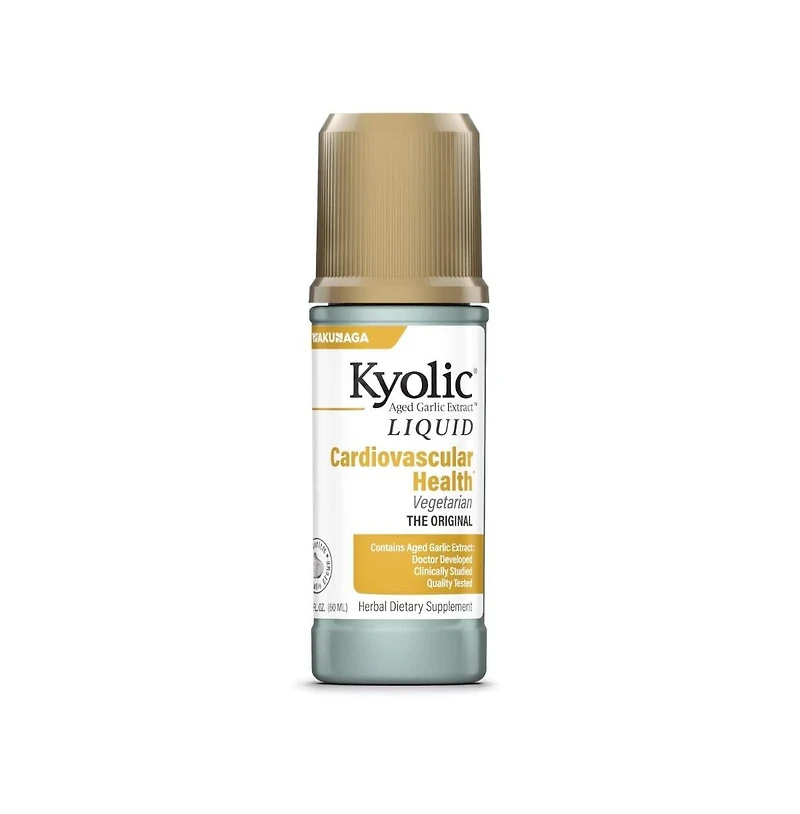 Kyolic Aged Garlic Extract Cardiovascular Health, Liquid 2 Ounces (60 ml)
