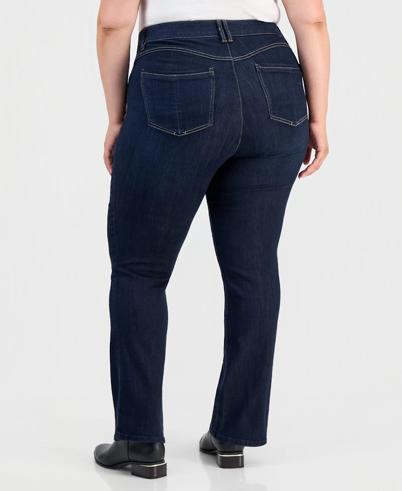 Democracy Trendy Plus AbSolution Itty Bitty Bootcut Jeans