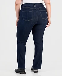 Democracy Trendy Plus AbSolution Itty Bitty Bootcut Jeans
