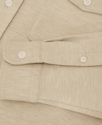 Reiss Men's Mcshane Twin-Pocket Button-Through Overshirt