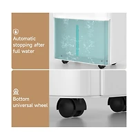 Topteng 25-Pint Dehumidifier with Drain Hose - Covers 2500 sq ft, Auto Shut Off