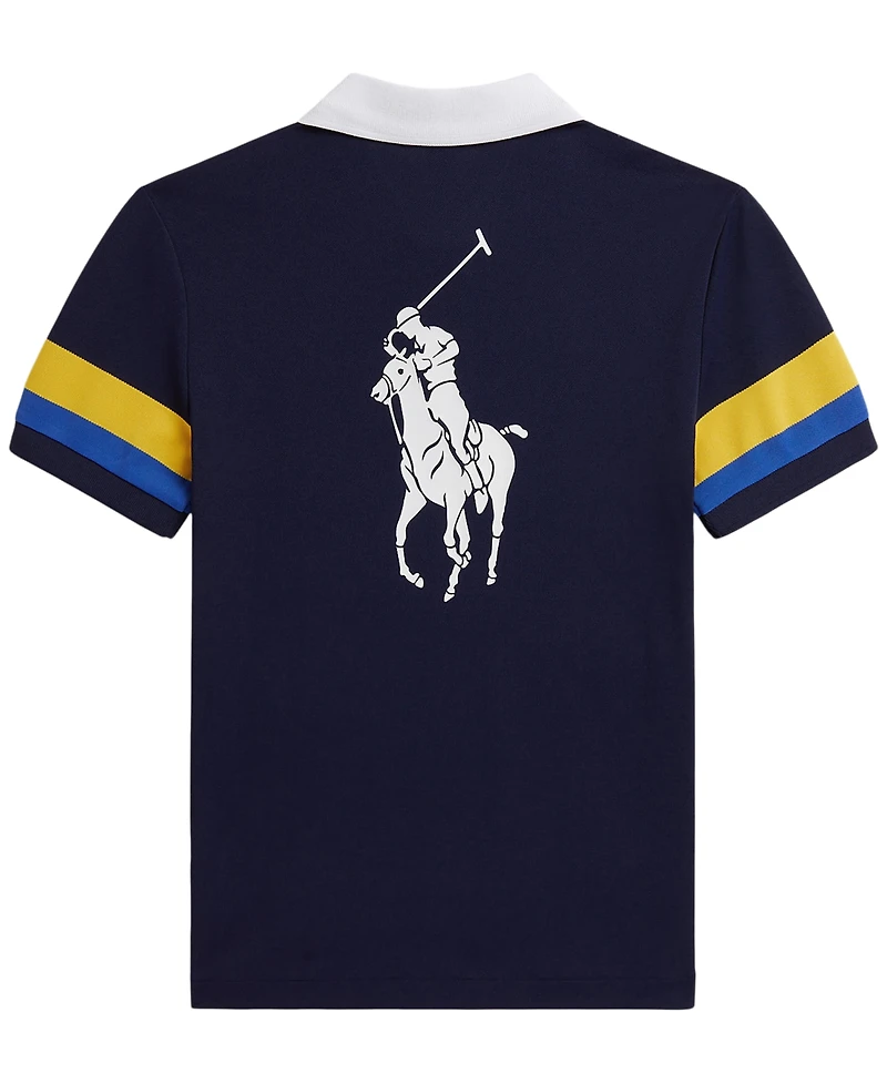 Polo Ralph Lauren Boys' 8-20 Us Open Ball Short-Sleeve Shirt