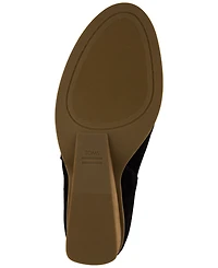 Toms Women's Goldie Zipper Wedge Booties