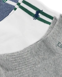 Polo Ralph Lauren Women's Crest Logo Crew Socks, 3-Pack