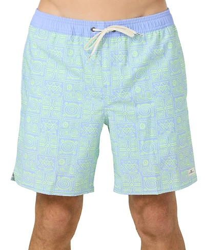 O'Neill Men's Hermosa Printed Swim Trunks