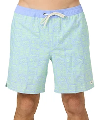 O'Neill Men's Hermosa Printed Swim Trunks