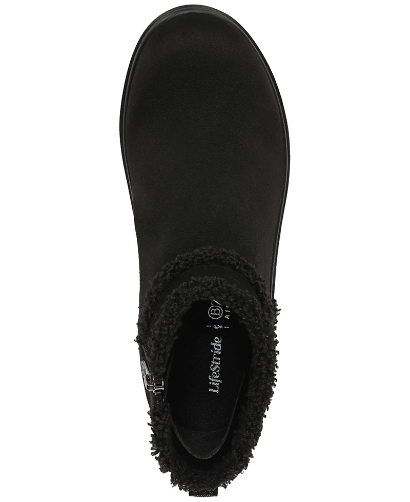 LifeStride Women's Birch Zip Short Booties