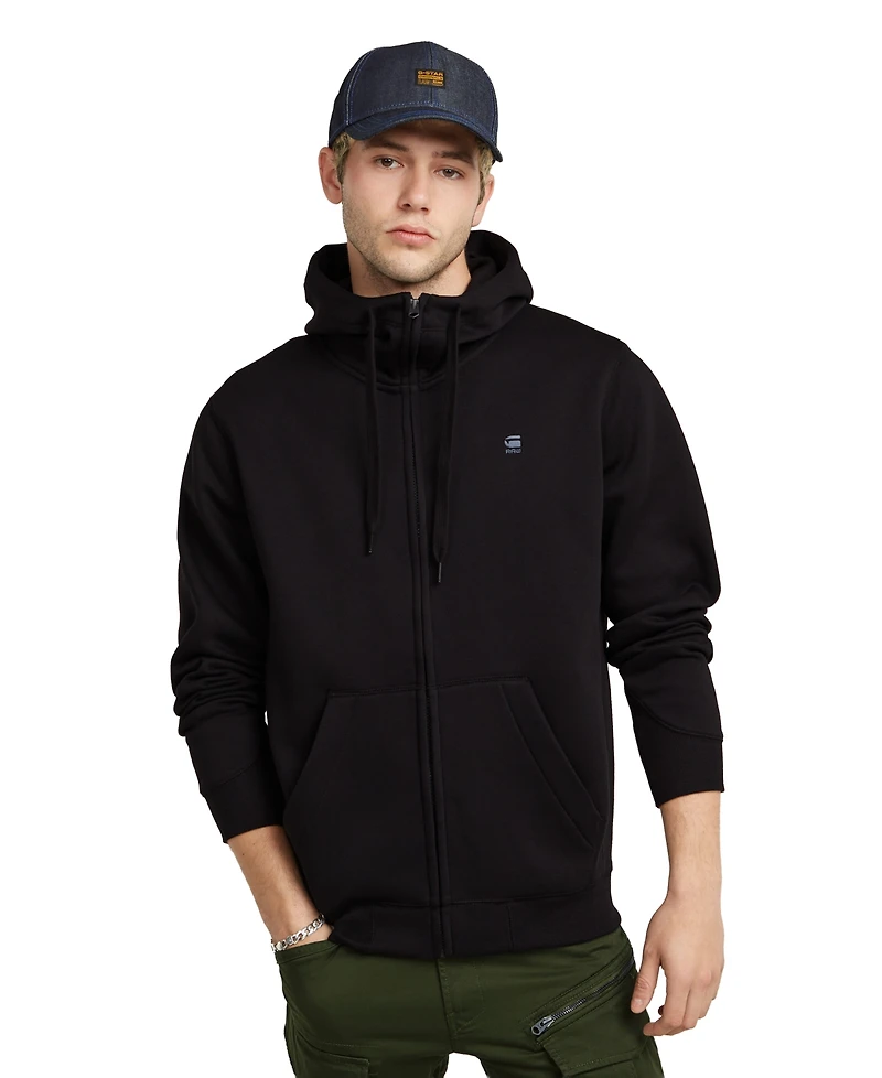 G-Star Raw Men's Premium Core Full-Zip Hooded Sweatshirt