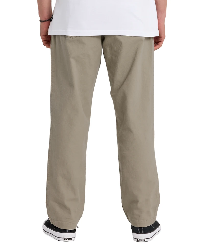 Quiksilver Men's Stretch Cotton Canvas Beach Pants