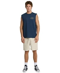 Quiksilver Men's Oversized Crewneck Muscle Tank Top