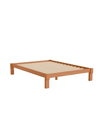 Flexispot Kana Japanese Joinery Solid Wood Platform Bed Frame with Slat Support