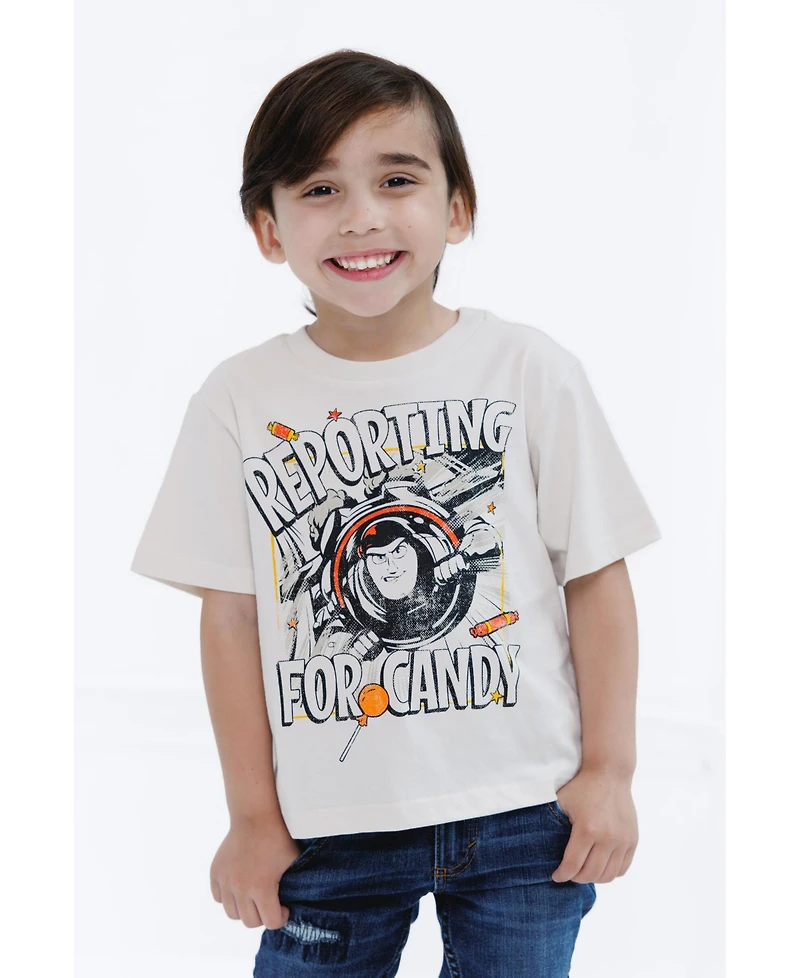 Monsters Inc. Toddler Boys' 2T-5T Short Sleeve T-Shirt