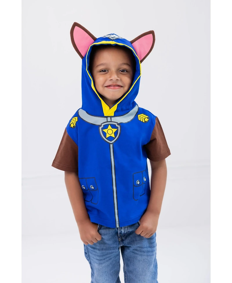 Paw Patrol Toddler Boy (2T-4T) Cosplay Hooded T-Shirt