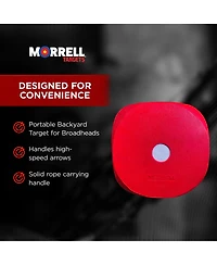 Morrell Targets High Roller Foam 6 Sided 21 Combo Archery Target, 13x13x13"