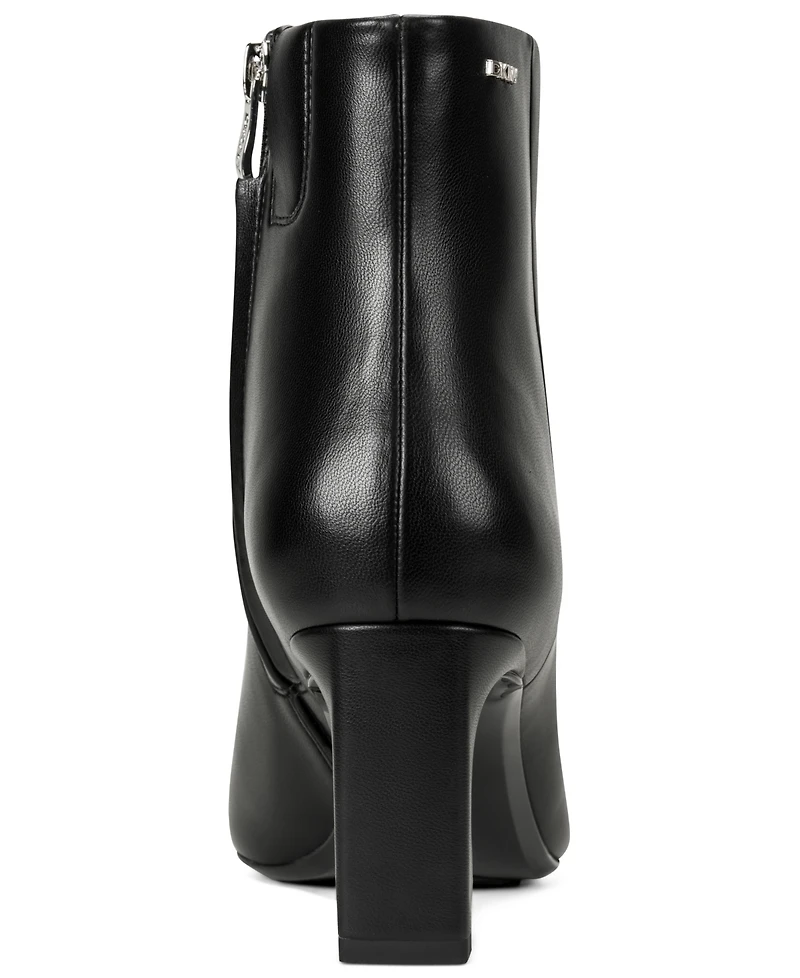 Dkny Women's Kaelani Zipper Heeled Booties