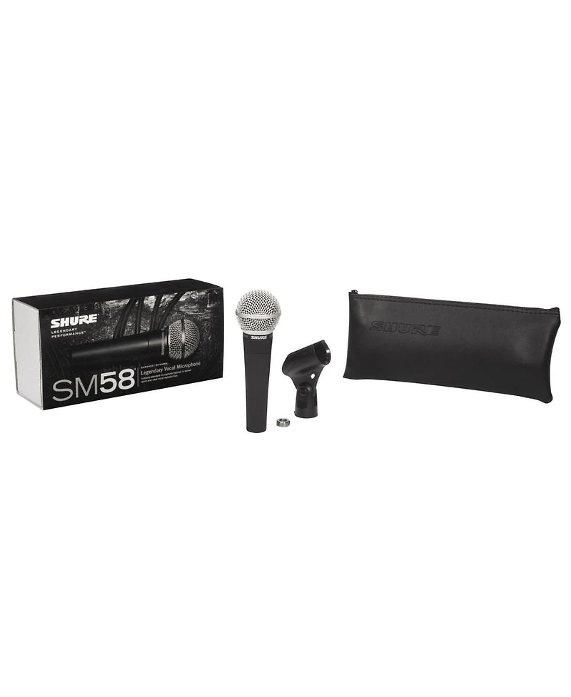 Shure SM58-cn Handheld Cardioid Dynamic Vocal Microphone with 25-Foot Xlr Cable