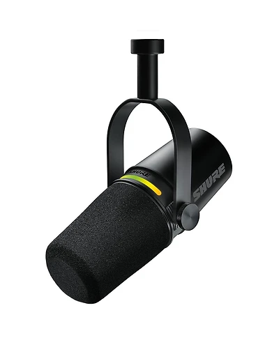 Shure MV7+ Hybrid Cardioid Dynamic Podcasting Microphone for Windows/Mac/iOS/Android