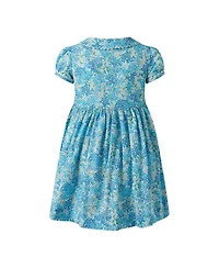 Rachel Riley Girls' 2-10 Floral Button-front Dress