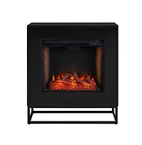 Augusta Home Holly and Martin Frescan Criss-Cross Electric Fireplace