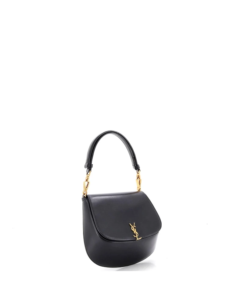 Pre-Owned Saint Laurent Mini Voltaire Top Handle Bag Leather