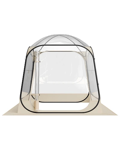 Vevor Pop up Sports Tent 72x72 in Outdoor Clear Bubble Tent Weather Proof Pod