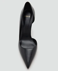 Mango Women's Asymmetrical Heeled Shoes