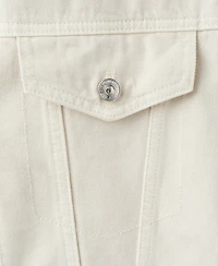 Mango Women's Pockets Denim Jacket