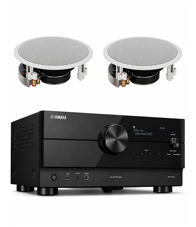 Yamaha Rx-A2A 7.2-Channel 8K Av Receiver Speaker Bundle