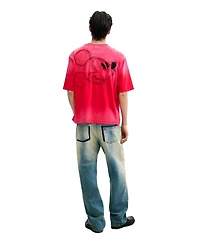 Desigual Men's Embroidered Mickey T-shirt