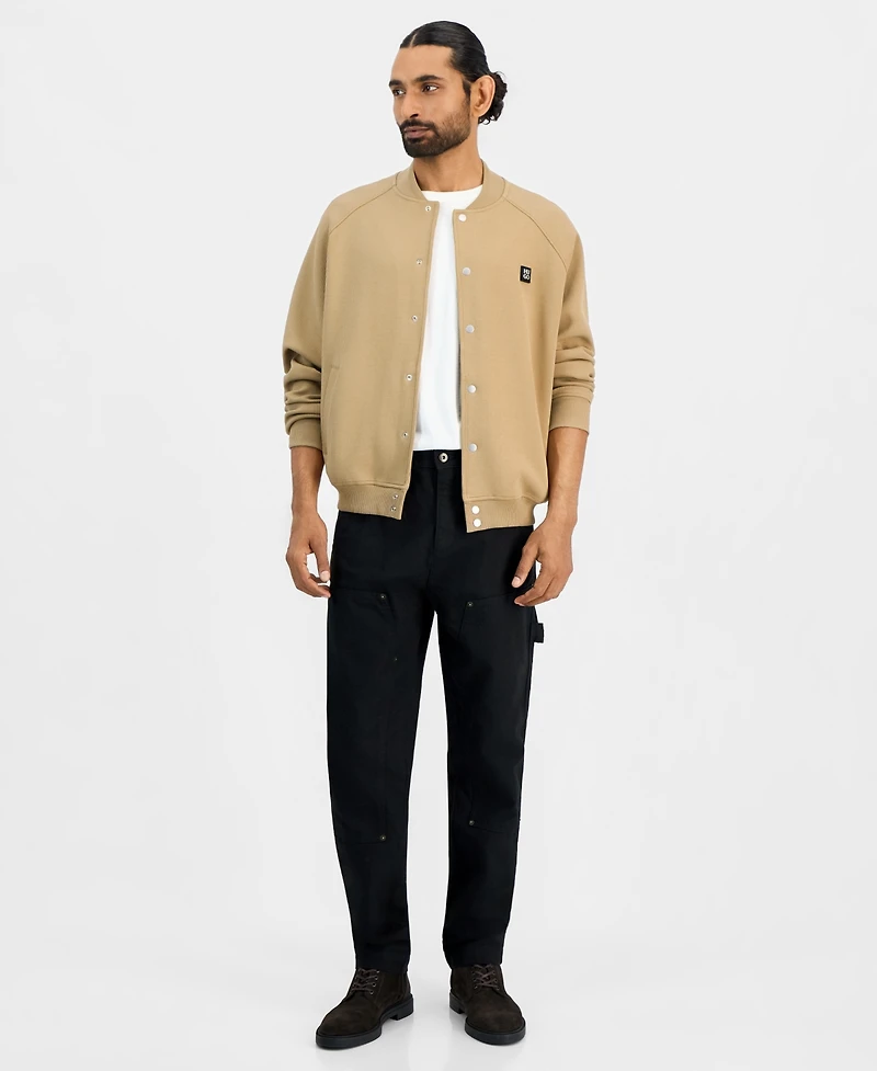 Hugo by Boss Men's Dabin Regular-Fit Ribbed Bomber Jacket