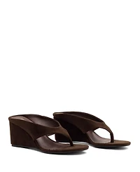 Therapy Australia Sera Round Toe Wedge Thong Heel