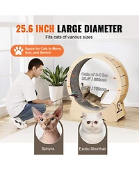 Vevor Cat Exercise Wheel Large Cat Treadmill Wheel for Indoor Cats