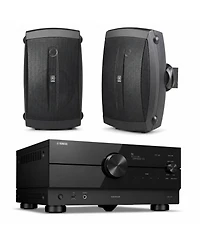 Yamaha Rx-A4A 7.2 Av Receiver with Ns-AW150BL Speakers
