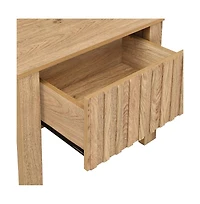 New Classic Furniture Thayer Wood 1-Drawer End Table