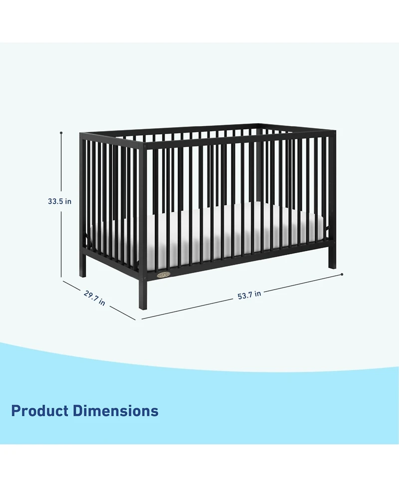 Graco Teddi Convertible Crib and Changer