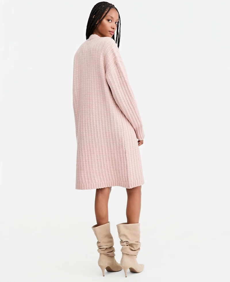 And Now This Women's Duster Open-Front Ribbed-Knit Cardigan, Macy's Exclusive