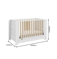 Graco Read-with-Me 4-in-1 Convertible Crib with Drawer