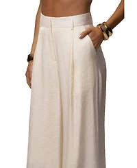 Jluxlabel Women's Monaco Wide Leg Pant