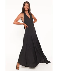 Petal and Pup Women's Natalie Halterneck Maxi Dress