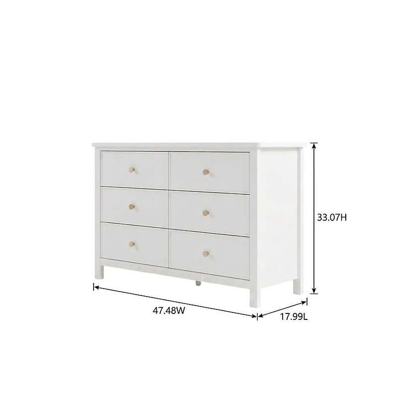 Graco Sasha 6 Drawer Dresser
