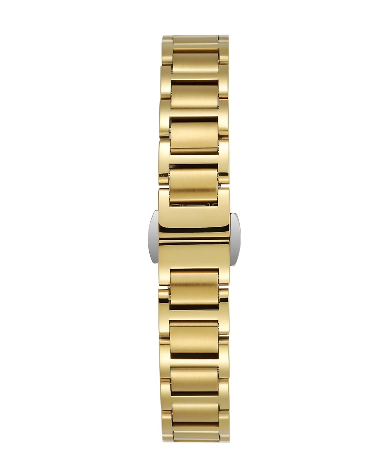 Adornia Women's Gold Classic White Face Watch