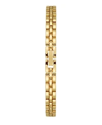 Adornia Women's Gold York Black Face Watch