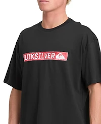 Quiksilver Men's Young Guns Clicker Red Box Oversized T-Shirt