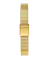 Adornia Women's Gold London White Face Watch