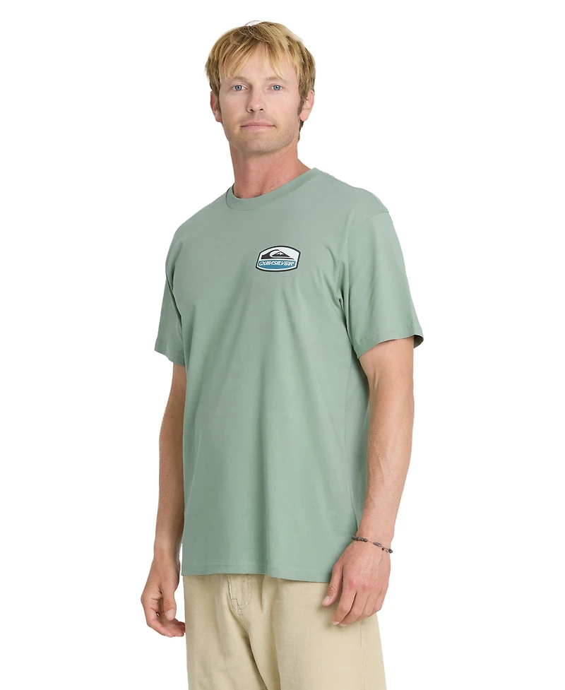 Quiksilver Men's Ringspun Cotton Crewneck T-Shirt